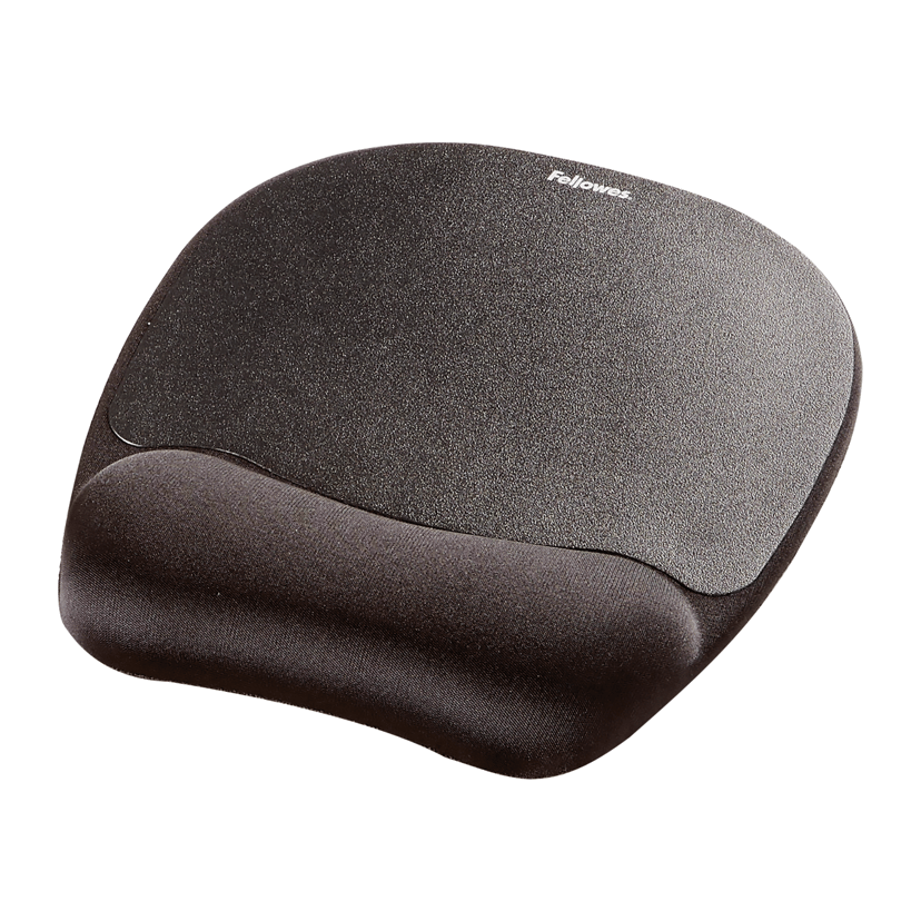 Fellowes Minnesfoam Musmatta med Handledsstöd - Svart