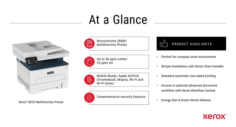 Xerox B235 A4 MFP