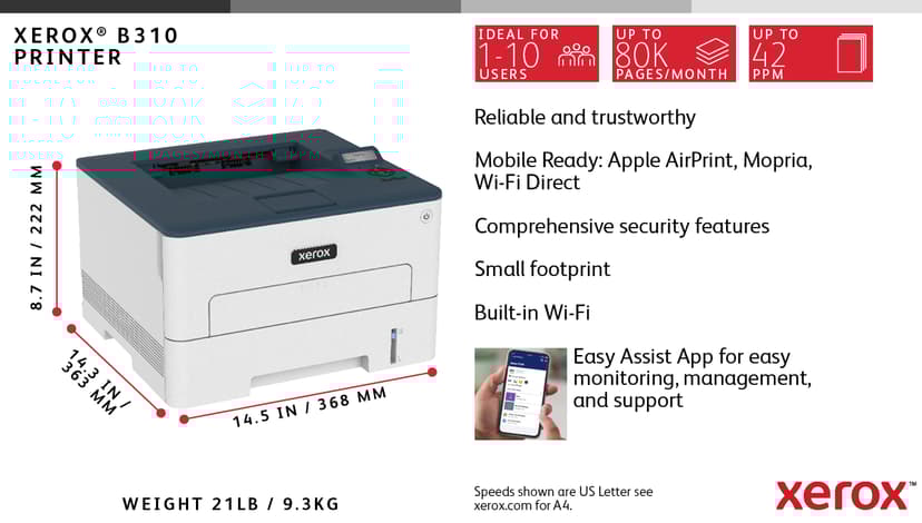 Xerox B310 A4