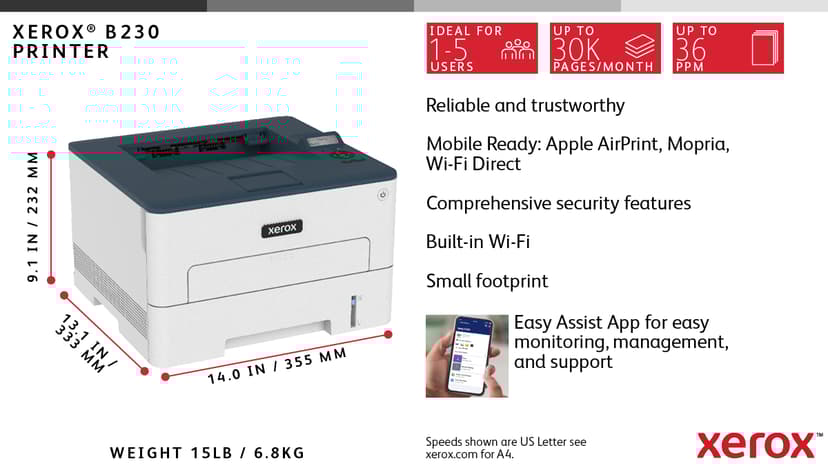 Xerox B230 A4