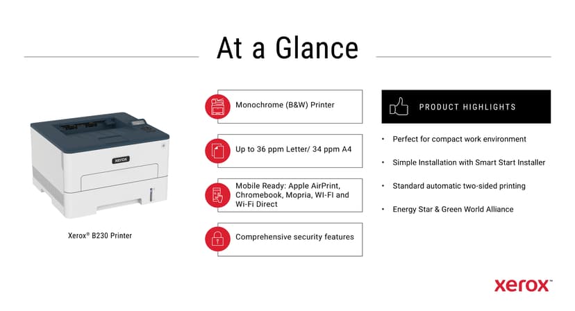 Xerox B230 A4