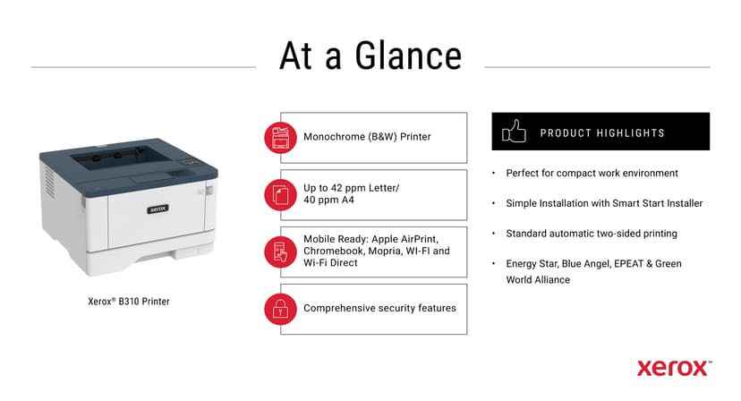 Xerox B310 A4