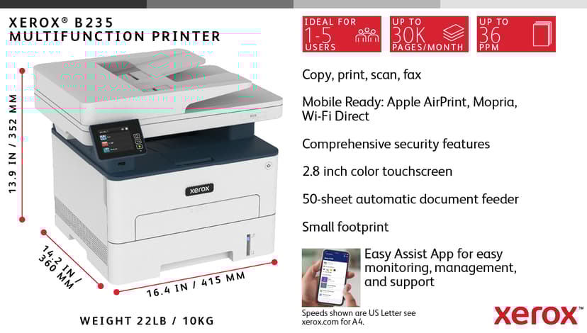 Xerox B235 A4 MFP