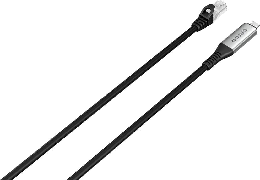 Prokord USB-C naar Gigabit Ethernet Adapterkabel 1,8 m (RJ45