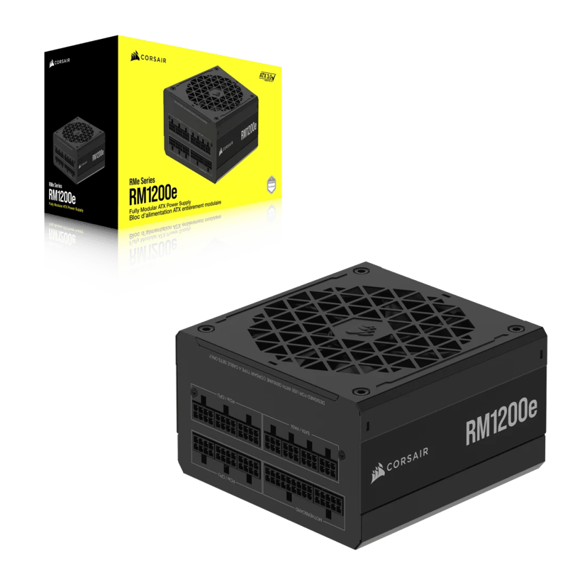 Corsair RM1200E (2025) 1200W ATX 80+ Gold Strømforsyning