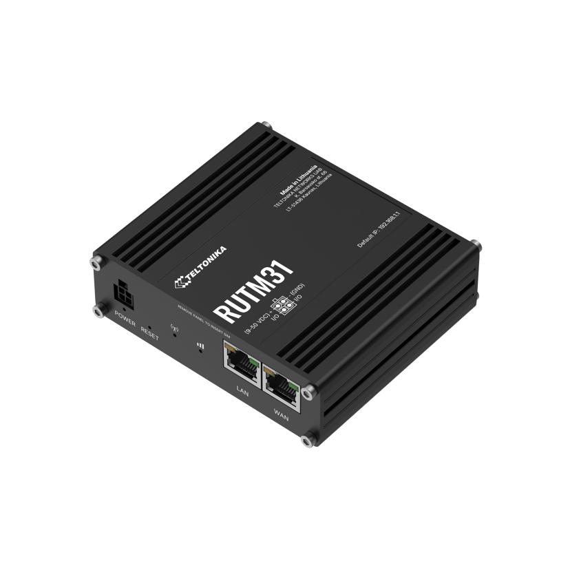 Teltonika RUTM31 Dual-SIM 5G Wi-Fi Router