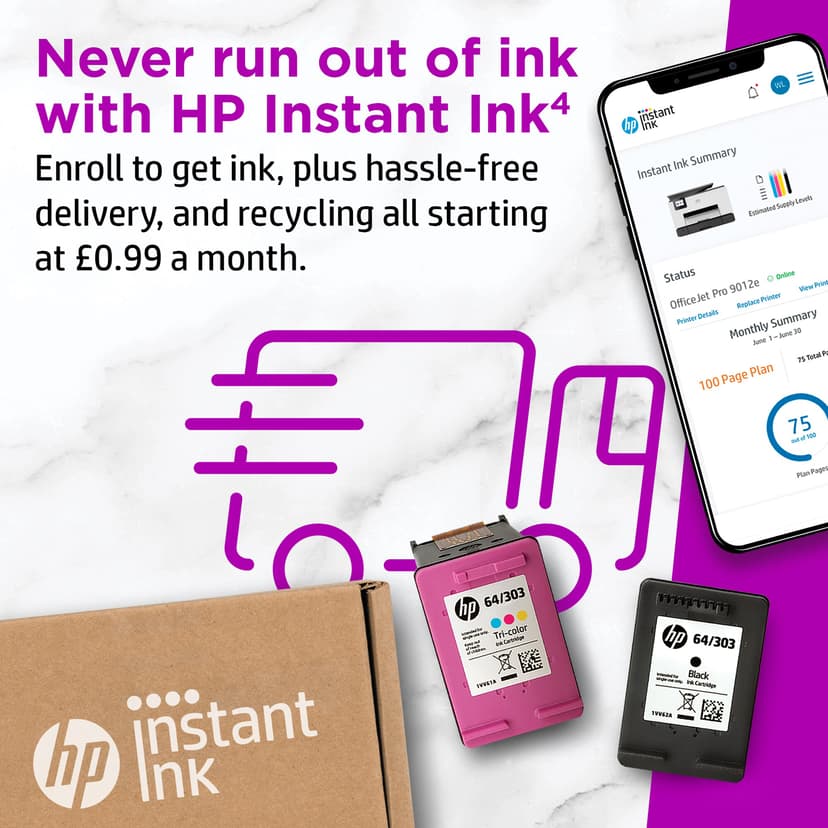 HP OfficeJet Pro 9012E All-In-One