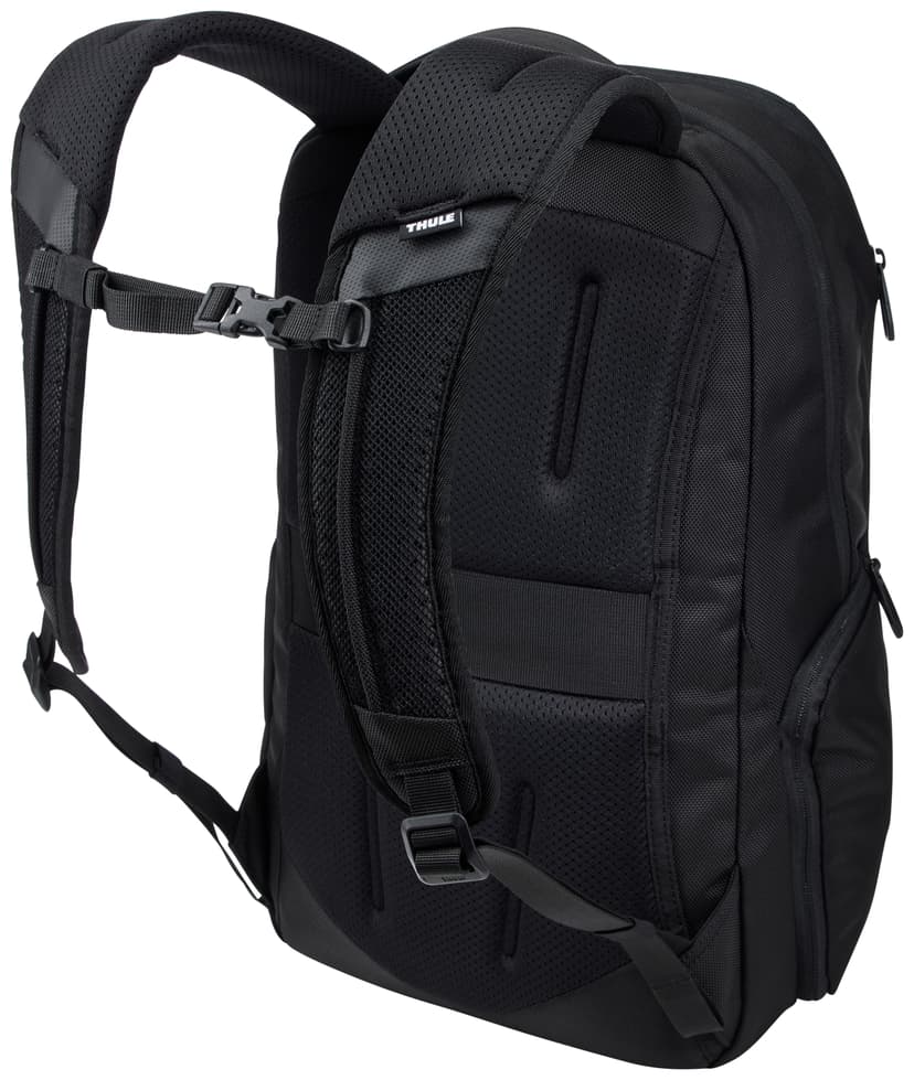 Thule Accent Backpack 23L 16" Kierrätetty polyesteri Musta
