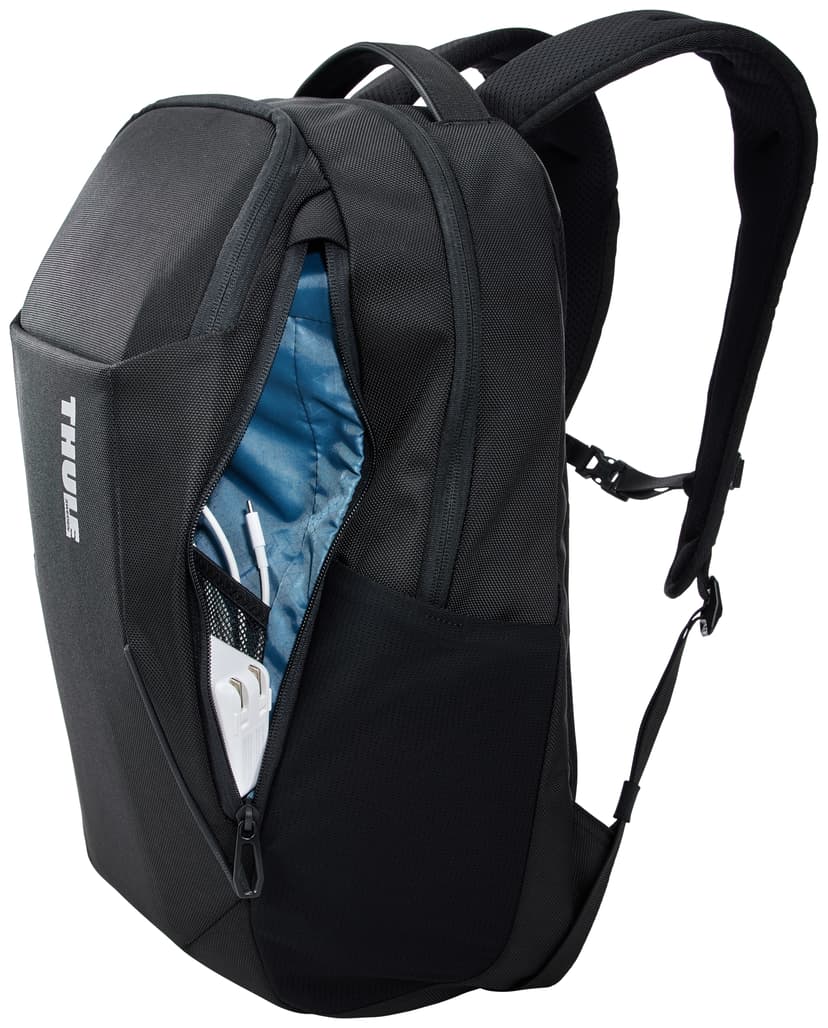 Thule Accent Backpack 23L 16" Kierrätetty polyesteri Musta