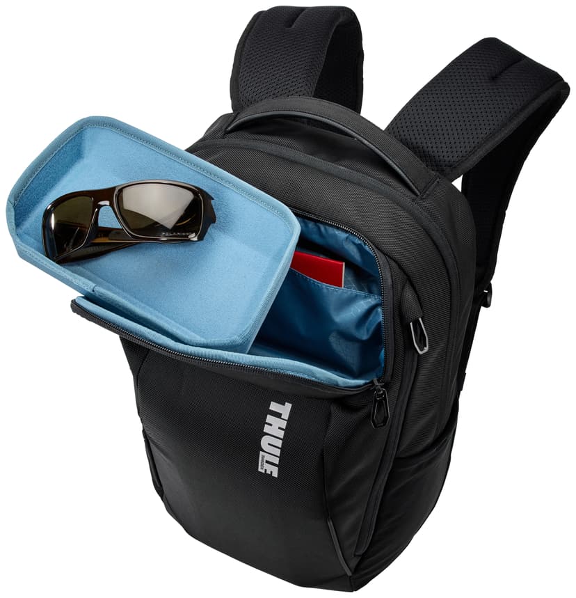 Thule Accent Backpack 23L 16" Kierrätetty polyesteri Musta