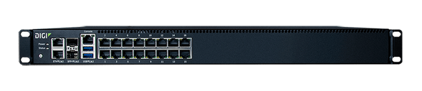 Digi IT 16, console access server with 16 serial ports