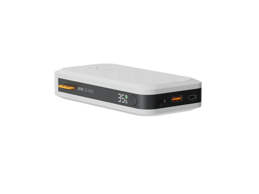 Xtorm Fuel Series 20000 mAh 35W - Dusk White 20000mAh Wit