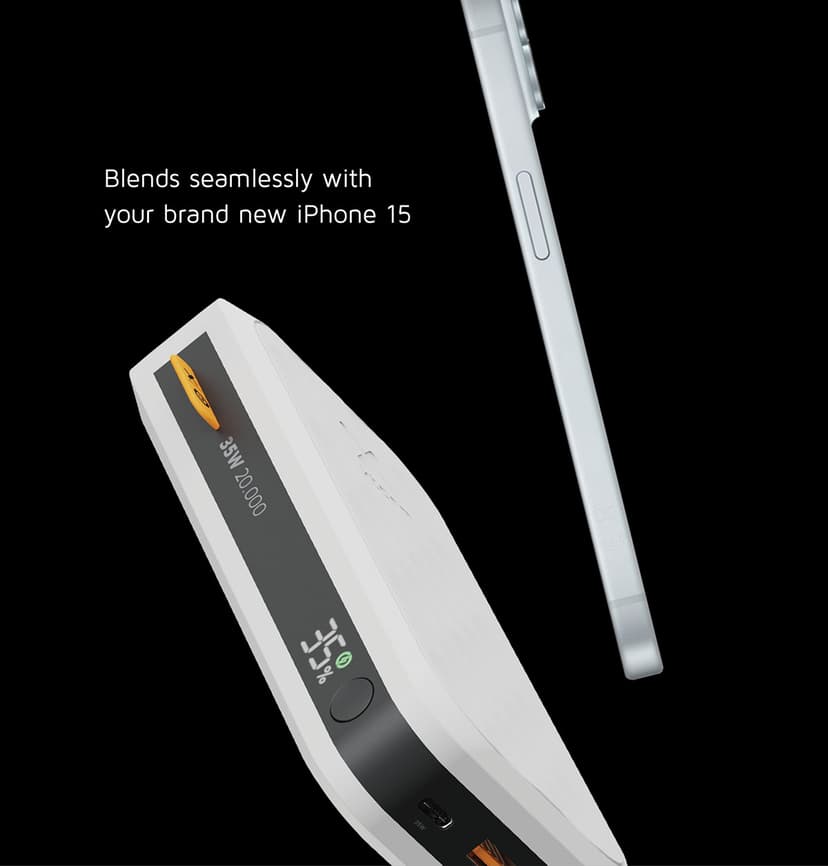 Xtorm Fuel Series 20000 mAh 35W - Dusk White 20000mAh Wit