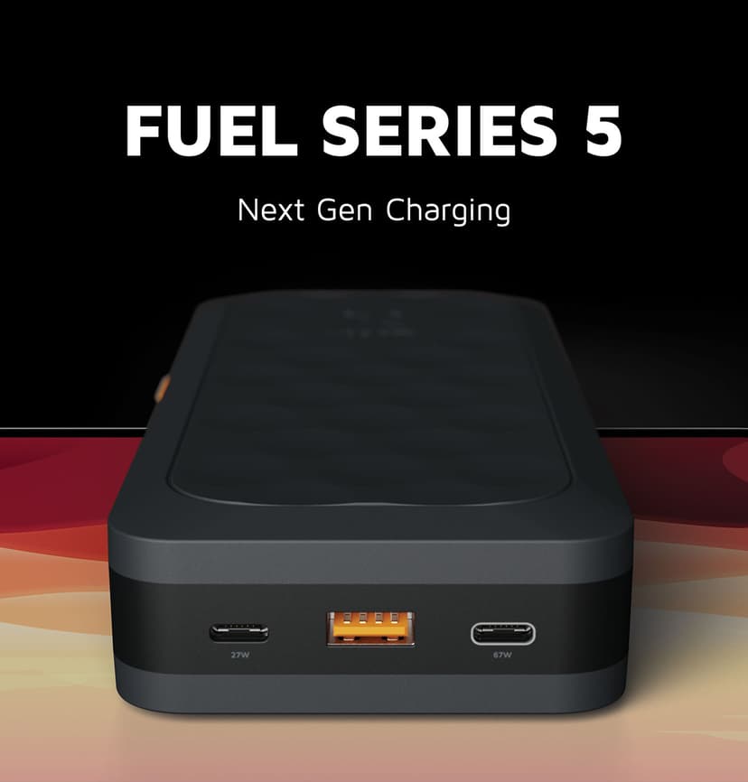 Xtorm Fuel Series 27000 mAh 67W - Zwart 27000mAh Zwart