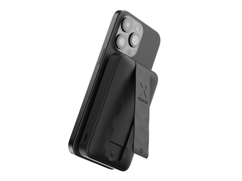 Xtorm Magnetisk trådløs powerbank 10 000 mAh - Svart 38.5, 10000Wh Svart