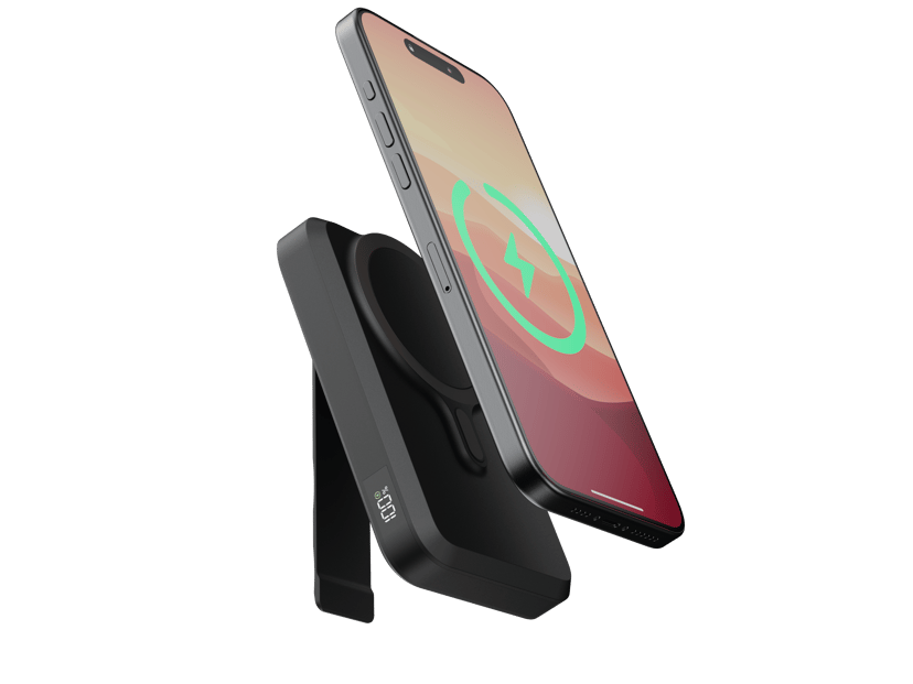 Xtorm Magnetisk trådløs powerbank 10 000 mAh - Svart 38.5, 10000Wh Svart