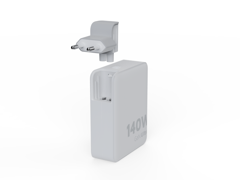Xtorm GaN-Ultra Rejseoplader 140W 2m Hvid