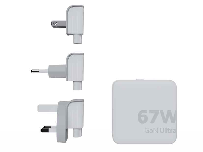 Xtorm GaN-Ultra Reisoplader 67W 2m Wit