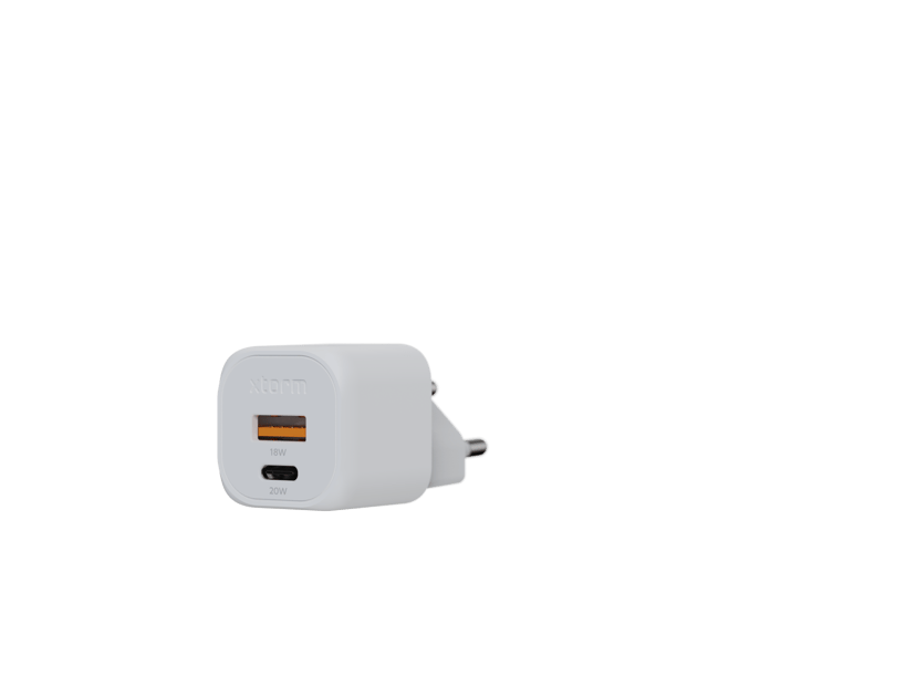 Xtorm GaN2 Ultra Wandlader 20W Wit Wit