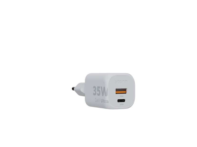 Xtorm GaN2 Ultra Väggladdare 35W Vit Vit