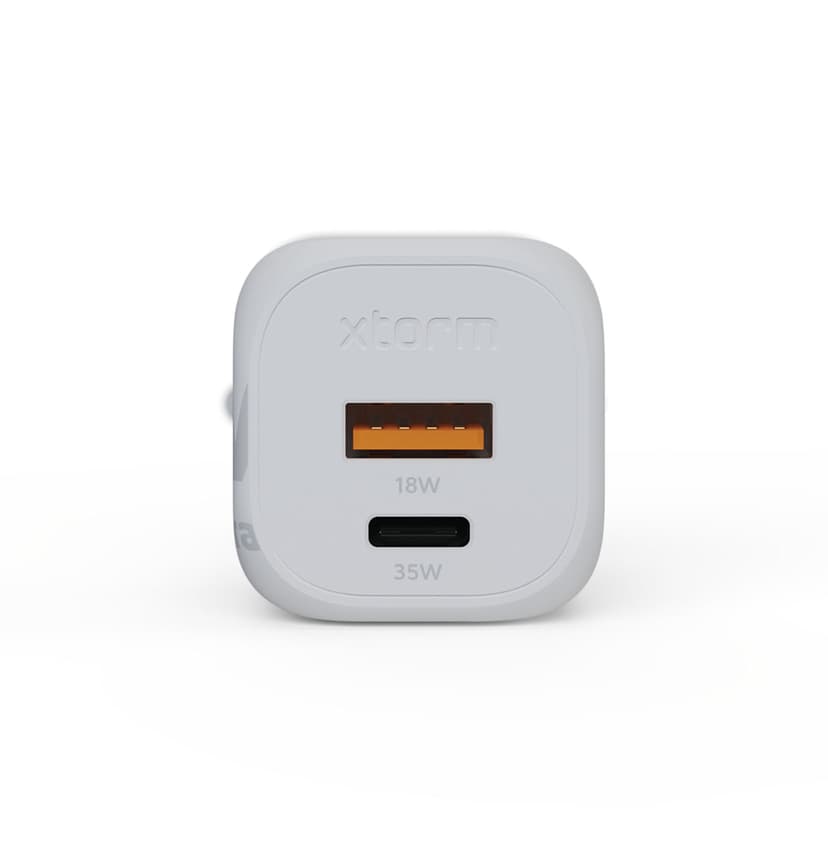 Xtorm GaN2 Ultra Väggladdare 35W Vit Vit