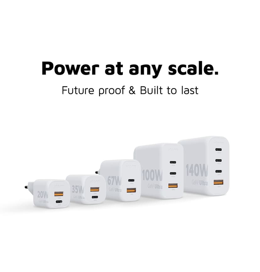 Xtorm GaN2 Ultra Seinälaite 67W Valkoinen Valkoinen