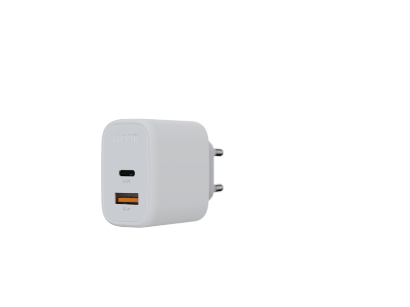 Xtorm GaN2 Ultra Wandlader 67W - Wit Wit