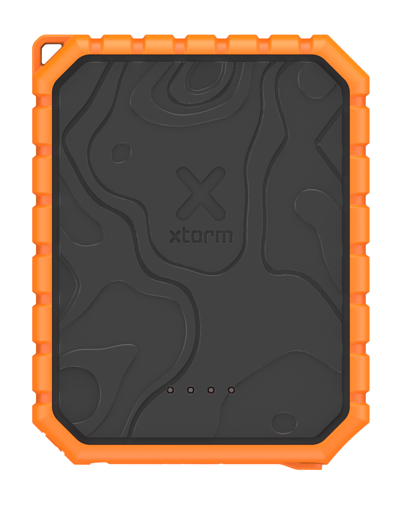 Xtorm Robuuste Powerbank 20W 10.000mAh 10400mAh Oranje, Zwart