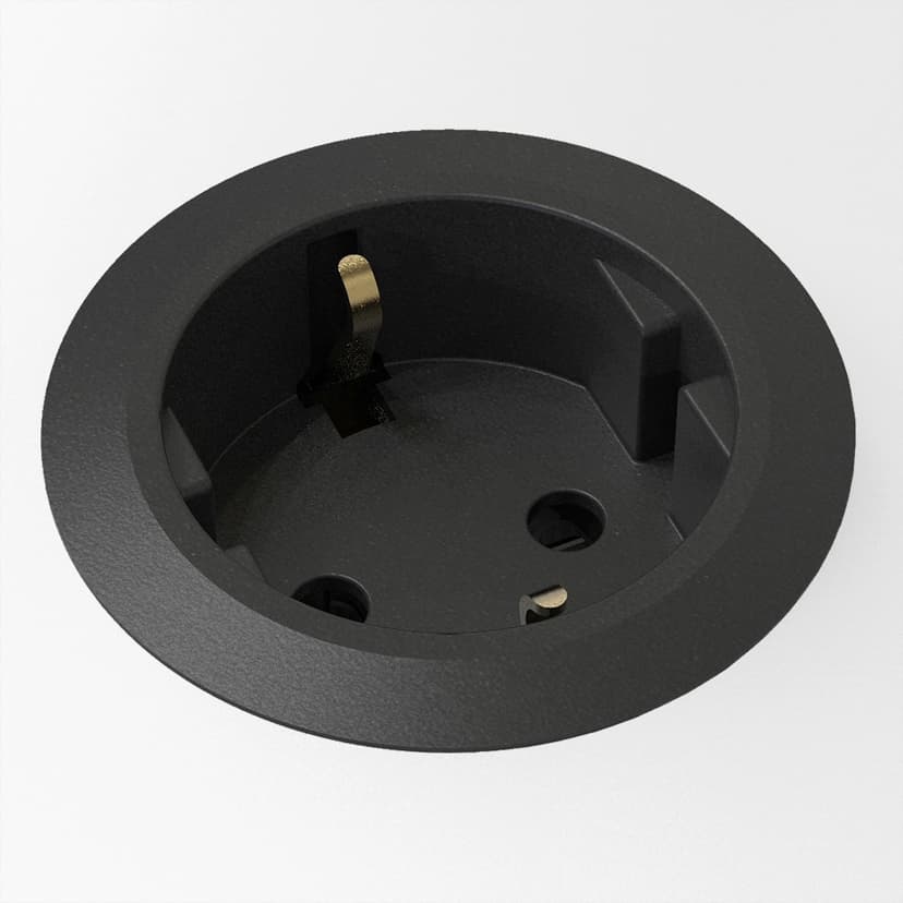 Forming Function Powerdot MINI, tyyppi E (Puola/Ranska) - 1 Power, musta
