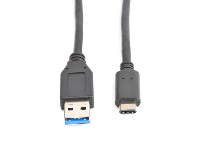 Cirafon Synk/ladekabel USB-C 0.15m USB-A USB-C Svart