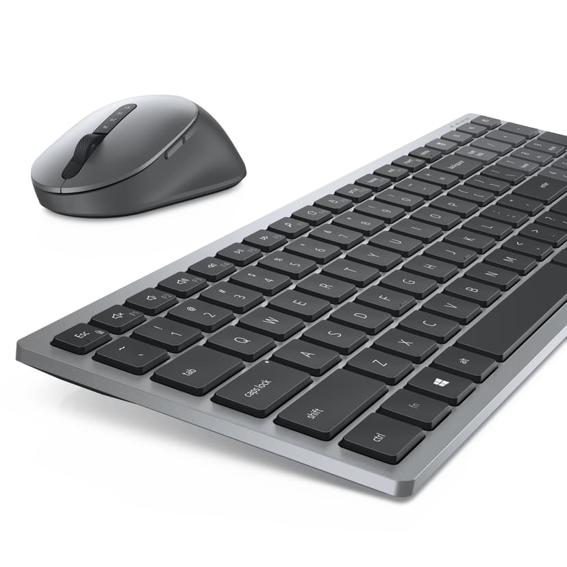 Dell Draadloze toetsenbord en muis voor meerdere apparaten - KM7120W - VS internationaal (QWERTY) Draadloos US International