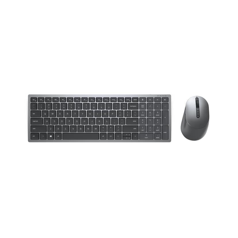 Dell Draadloze toetsenbord en muis voor meerdere apparaten - KM7120W - VS internationaal (QWERTY) Draadloos US International