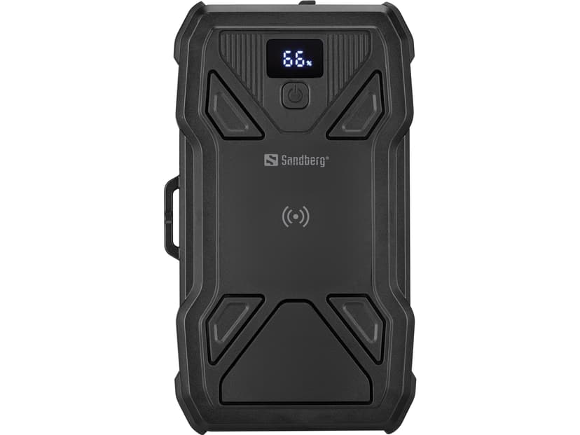 Sandberg Sol Powerbank med 5 paneler 10000mAh 37, 10000Wh Svart