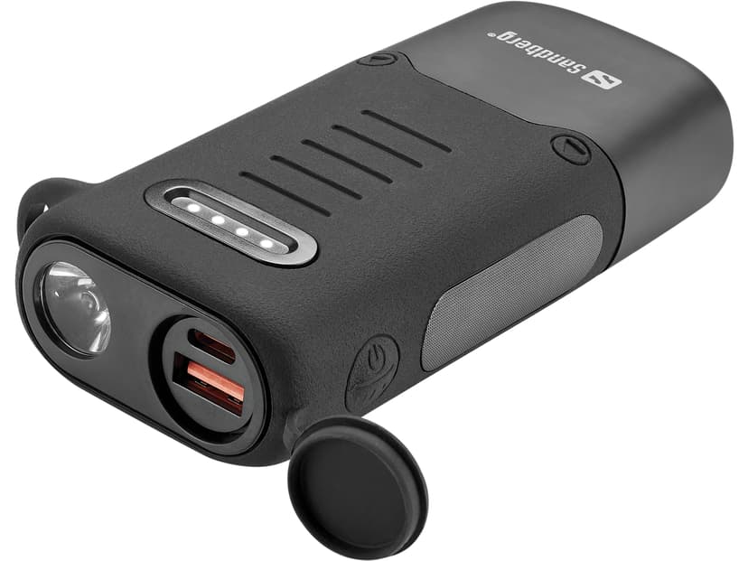 Sandberg Survivor Powerbank PD30W 10000mAh 10000, 36mAh Svart