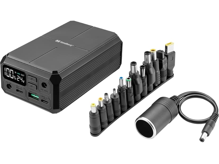Sandberg Kannettava Powerbank PD100W 27 000 mAh 27000, 99.9mAh Musta