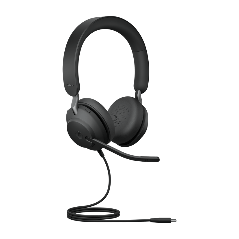 Jabra Evolve2 40 SE Stereo USB-C Microsoft Teams Svart