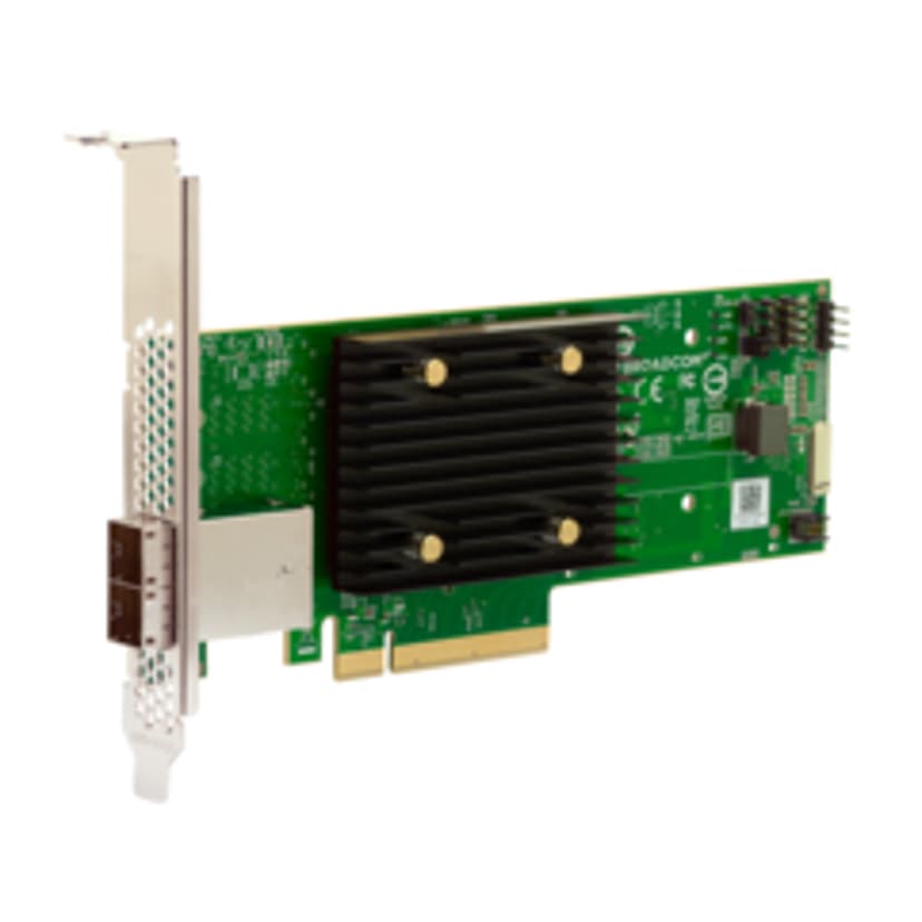 Broadcom HBA 9500-8e nätverkskort/adapters Intern SAS