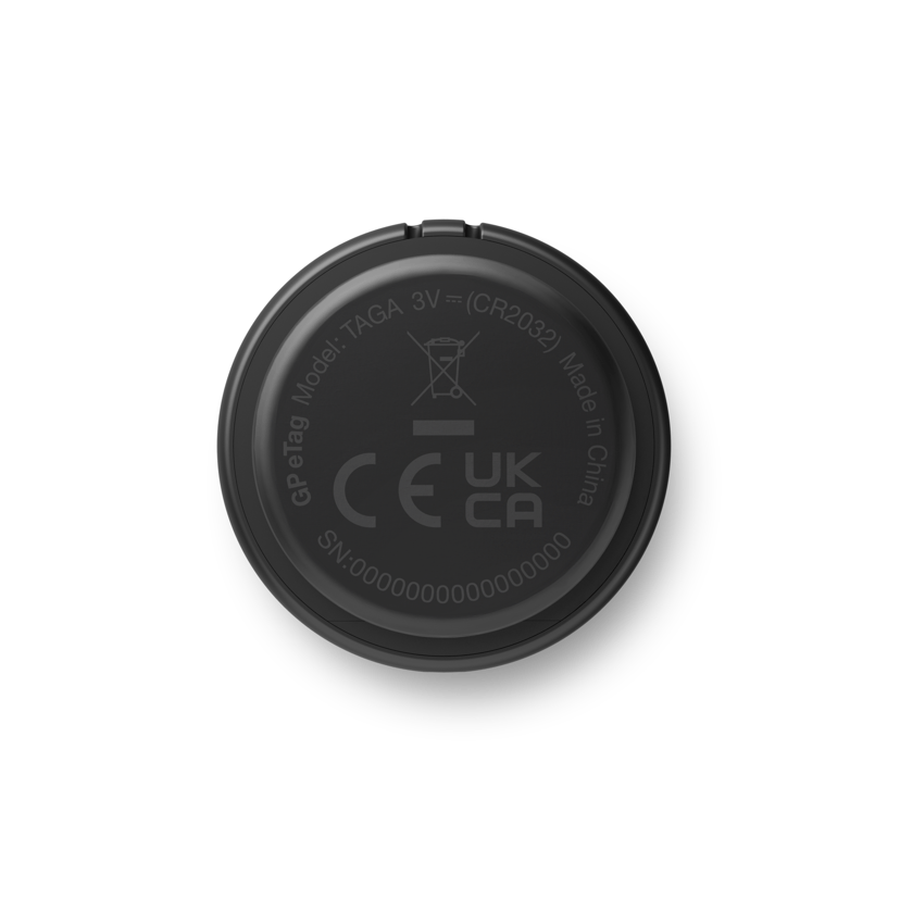 GP eTag Smart Tracker Svart