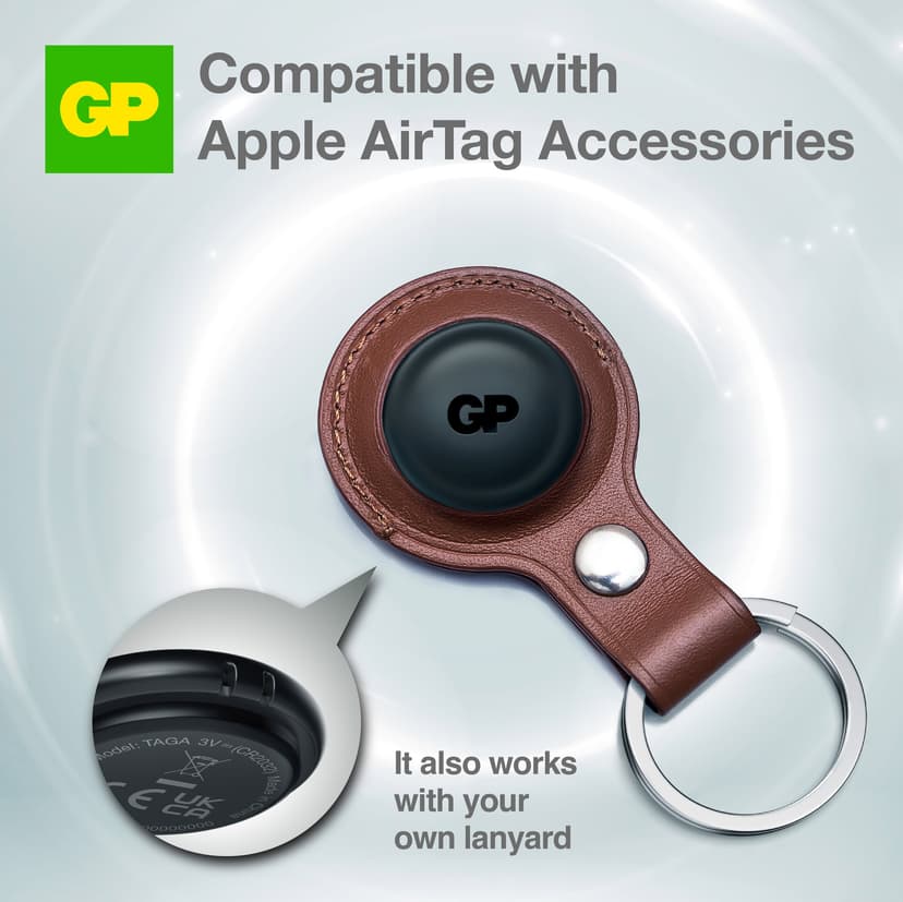 GP eTag Smart Tracker Svart