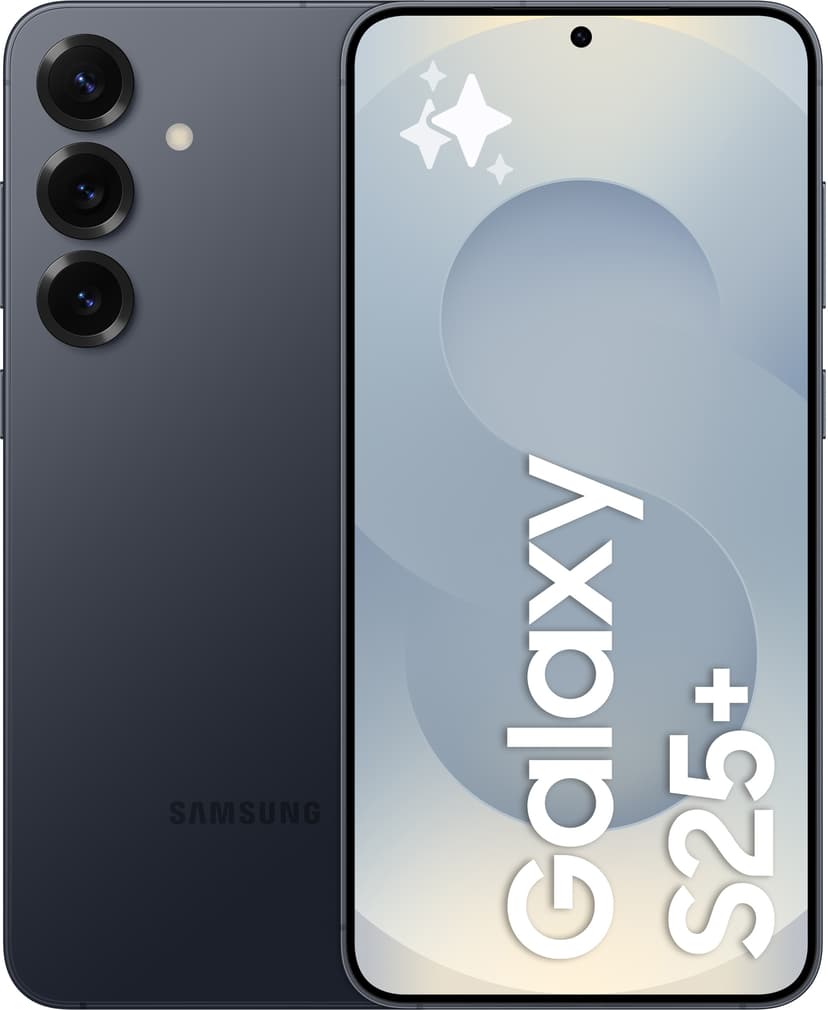 Samsung Galaxy S25+ 256GB Musta, Sininen