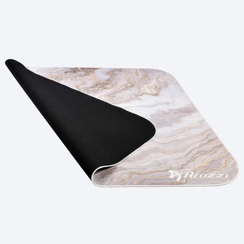 Arozzi Zona Square Floor Pad - Valkoinen/Marmori