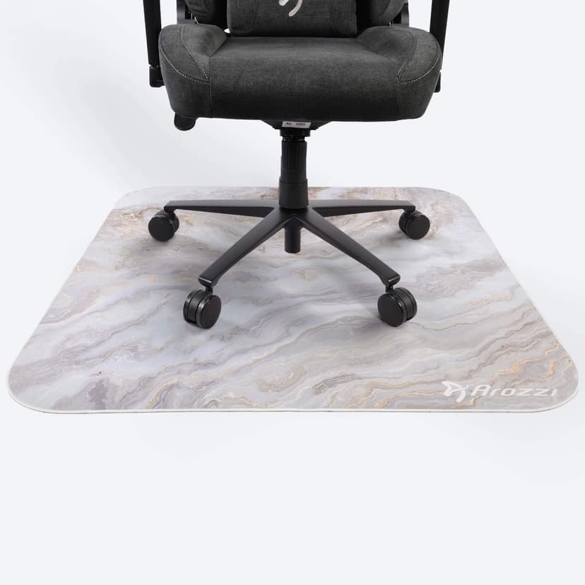 Arozzi Zona Square Floor Pad - Hvit/Marmor