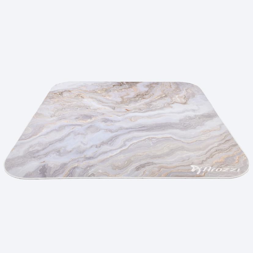 Arozzi Zona Square Floor Pad - Hvit/Marmor