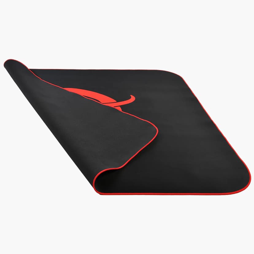 Arozzi Zona Square Floor Pad - Svart/Rød