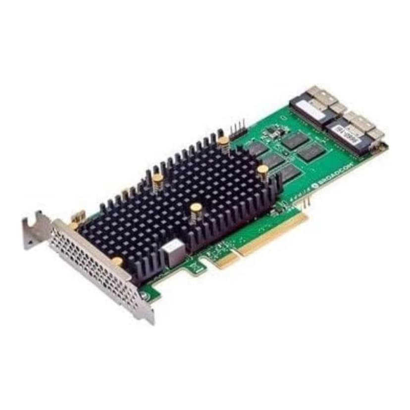 Broadcom 9660-16i nätverkskort/adapters Intern SAS, SATA, SFF-8654