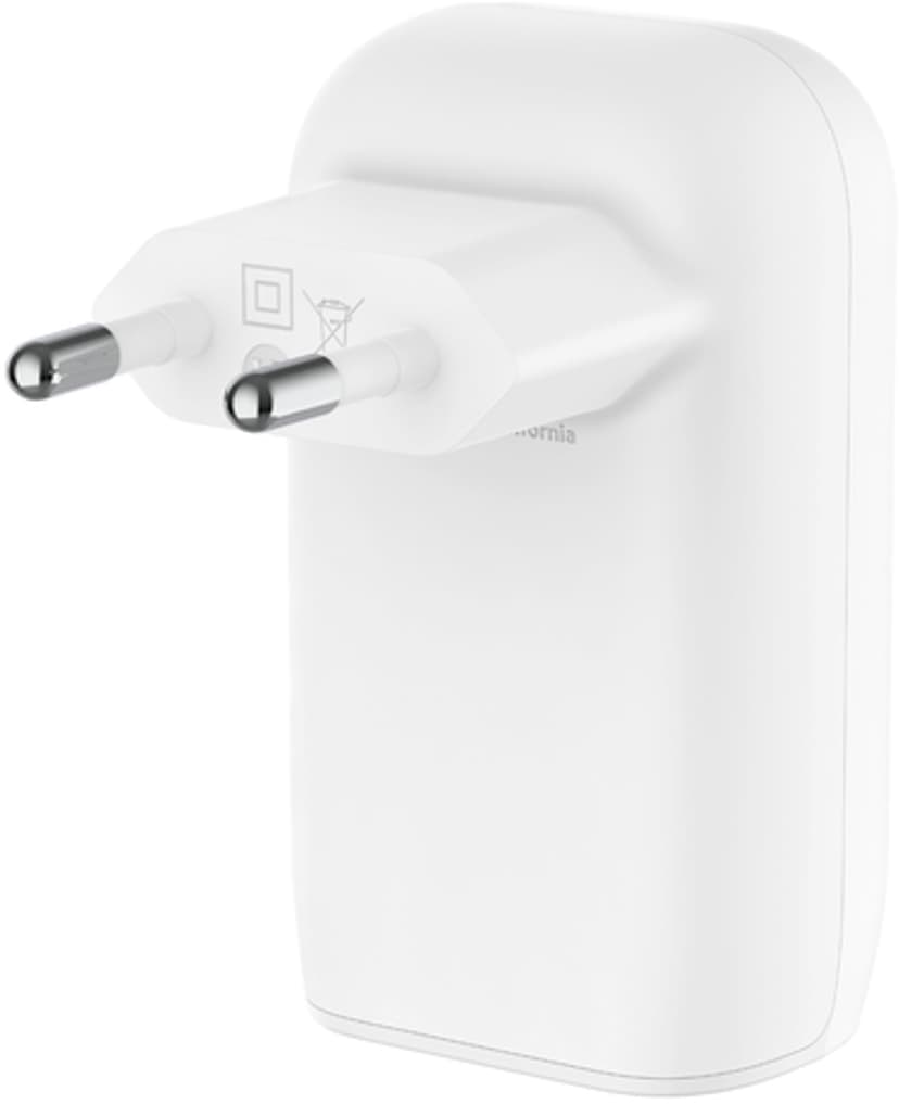 Belkin 3-Port USB-C Wall Charger Vit