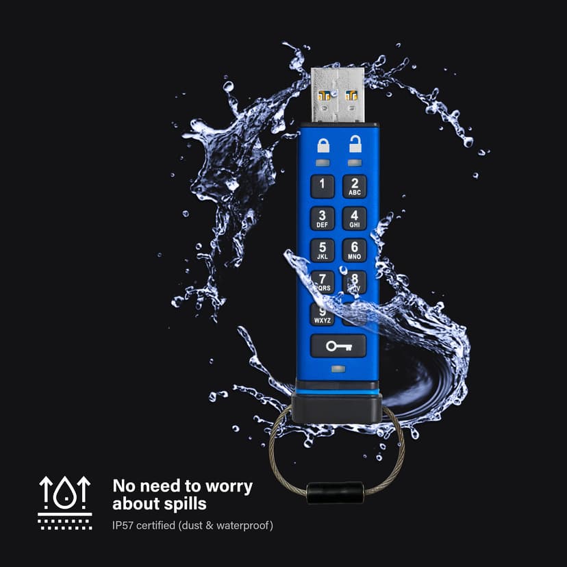 Istorage datAshur Pro 32GB USB-A Blå