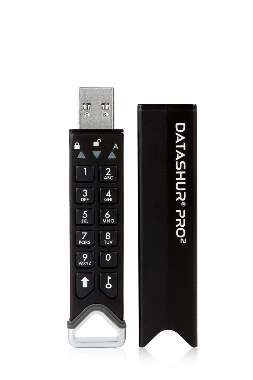 Istorage Datashur Pro2 USB3 256-bit 16GB USB-A Svart