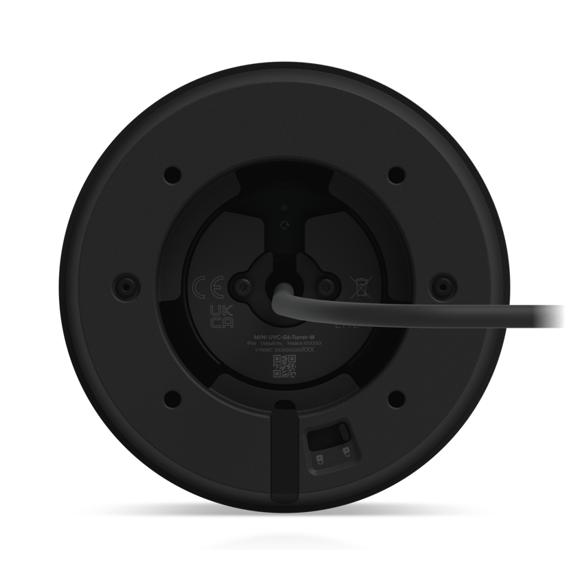 Ubiquiti G6 Turret Torentje IP-beveiligingscamera Binnen & buiten 3864 x 2160 Pixels Plafond/muur