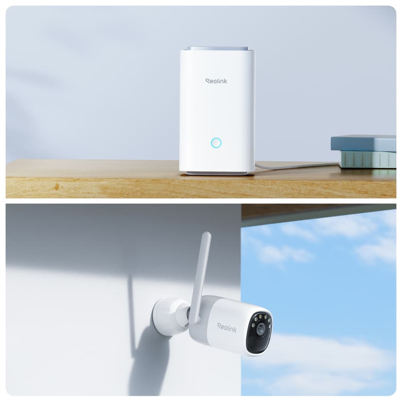 Reolink Home Hub + 2X Altas 2K 4MP Battery WiFi 6